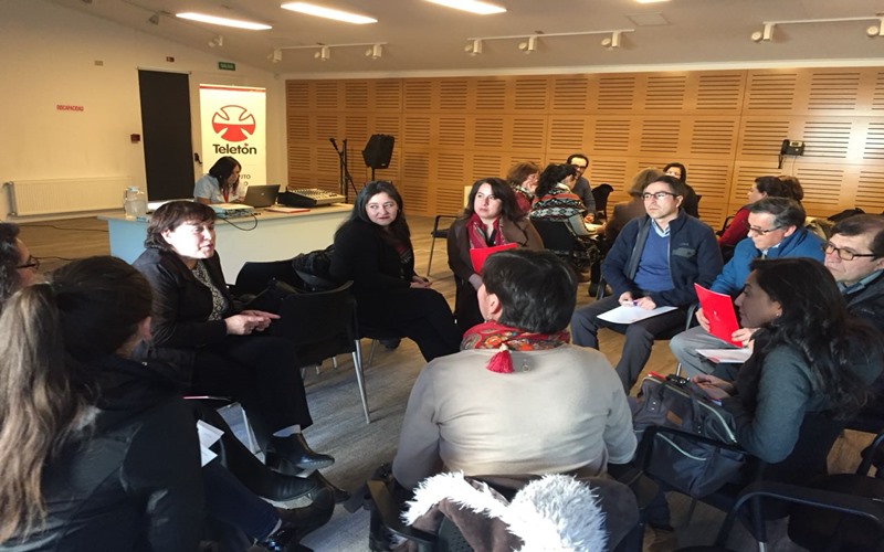 Comunidad de Santo Tomás se capacita en Teletón para trabajo con estudiantes