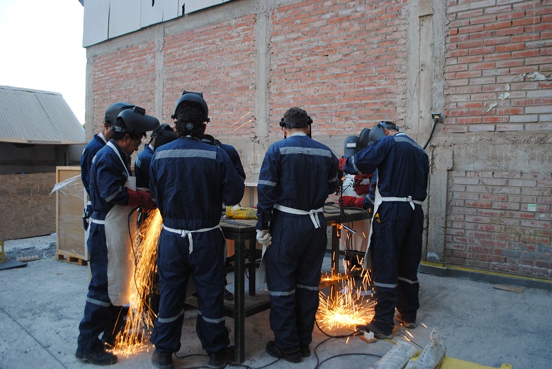 Usuarios de Centro de Reinserción Social de Ovalle se certificaron como soldadores