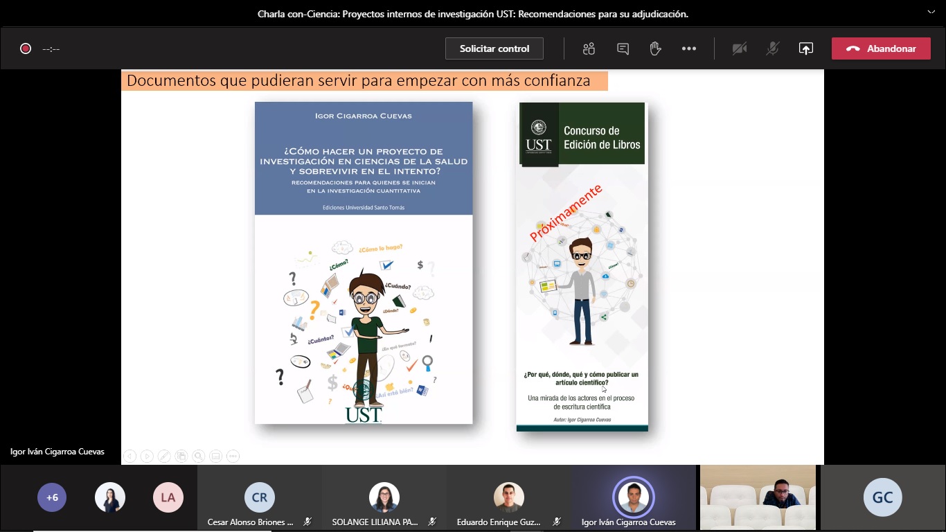 Video | Consejos para formular y postular proyectos de investigación de modo exitoso